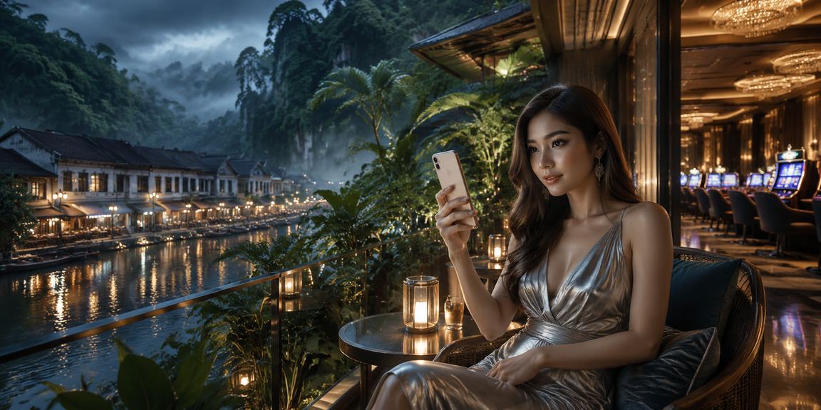 Pengguna di Ipoh menggunakan aplikasi mudah alih untuk mengikuti taruhan bola sepak pada skrin telefon pintar